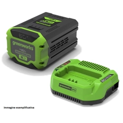 vendita online Starter kit k6s2aea batteria 2ah 60v + caricabatteria Ricambi per macchine da giardino e accessori Greenworks